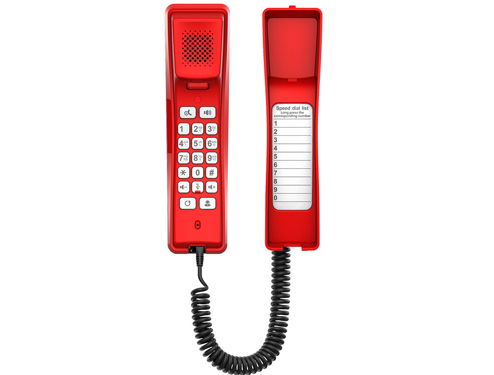 Fanvil H2U red телефон для гостиниц